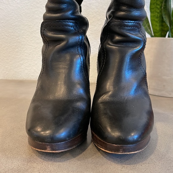 Coach Leather Heeled Boots - Picture 9 of 16